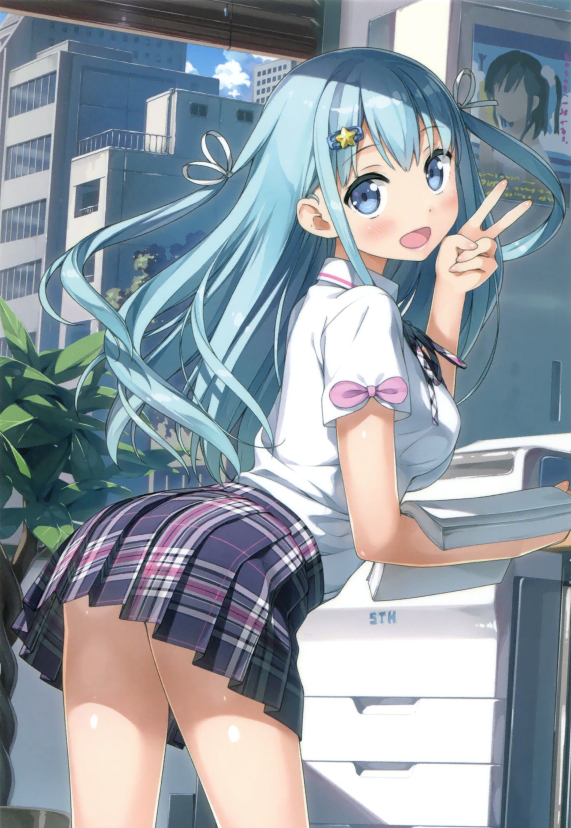 Secondary image of the cute girl that is the peace sign Part 2 [non-erotic] 5