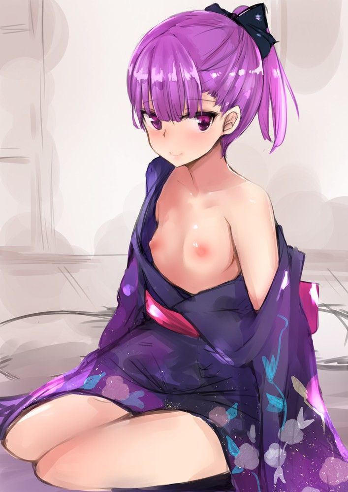 [104 super-selection] Naughty secondary image of a cute girl of yukata 35