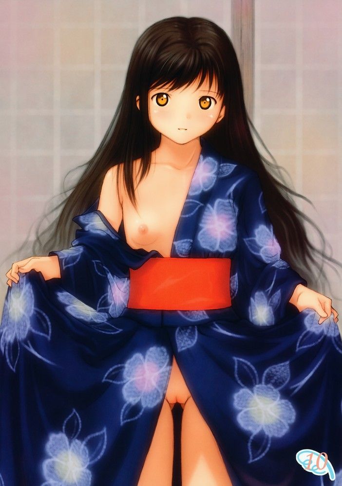 [104 super-selection] Naughty secondary image of a cute girl of yukata 62