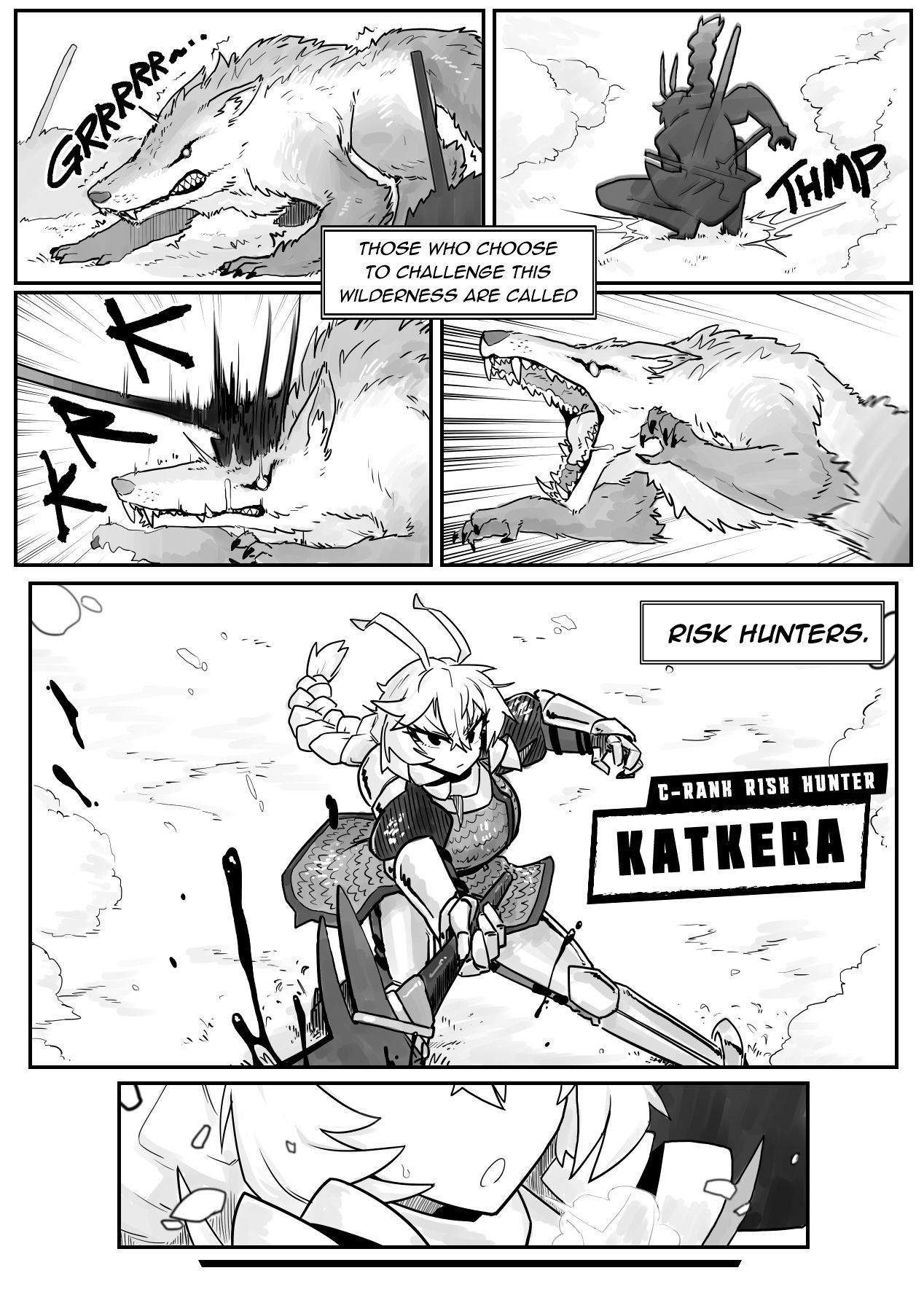 [Tenk] Risk Hunters: ch0 [-RERELEASE VERSION-] (English) 6