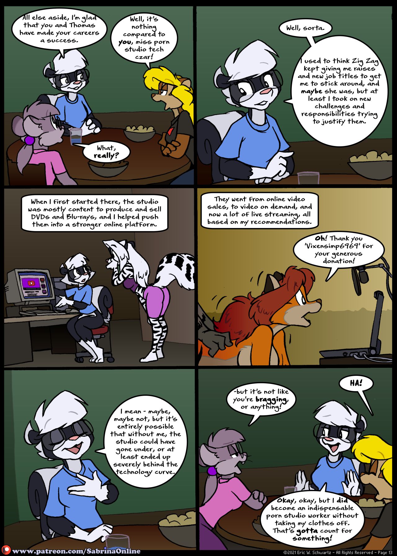 [Eric W. Schwartz] Sabrina Online: A Meeting of Moms (Ongoing) 13