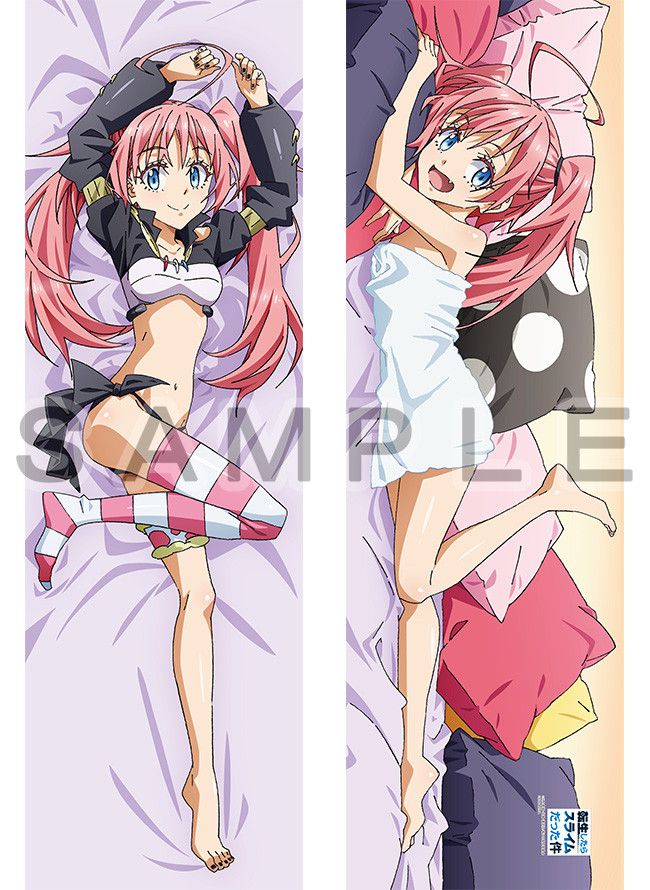Erotic hug pillow, such as erotic naked appearance of Mirim and the [was slime when you reincarnation]! 3