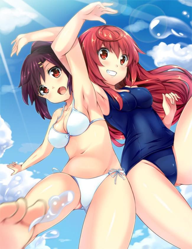 I collected erotic pictures of swimsuit 4