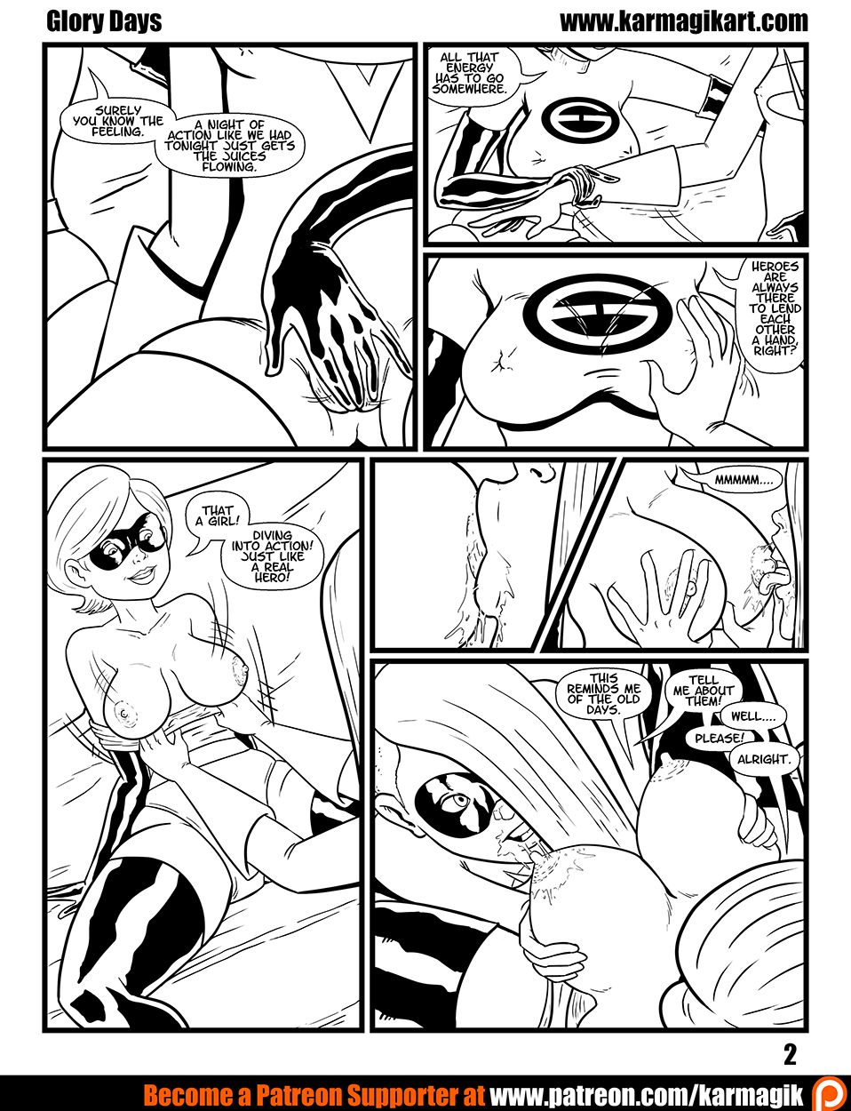 [karmagik] Elastigirl in Glory Days (The Incredibles) 3