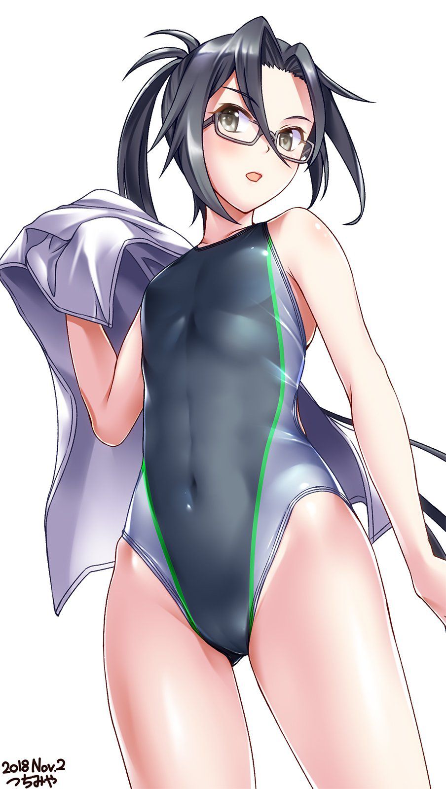 [2nd] Second erotic image of a girl wearing a swimming swimsuit 5 [competition swimsuit] 12