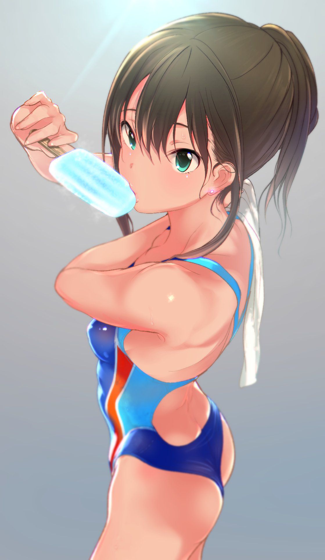 [2nd] Second erotic image of a girl wearing a swimming swimsuit 5 [competition swimsuit] 14