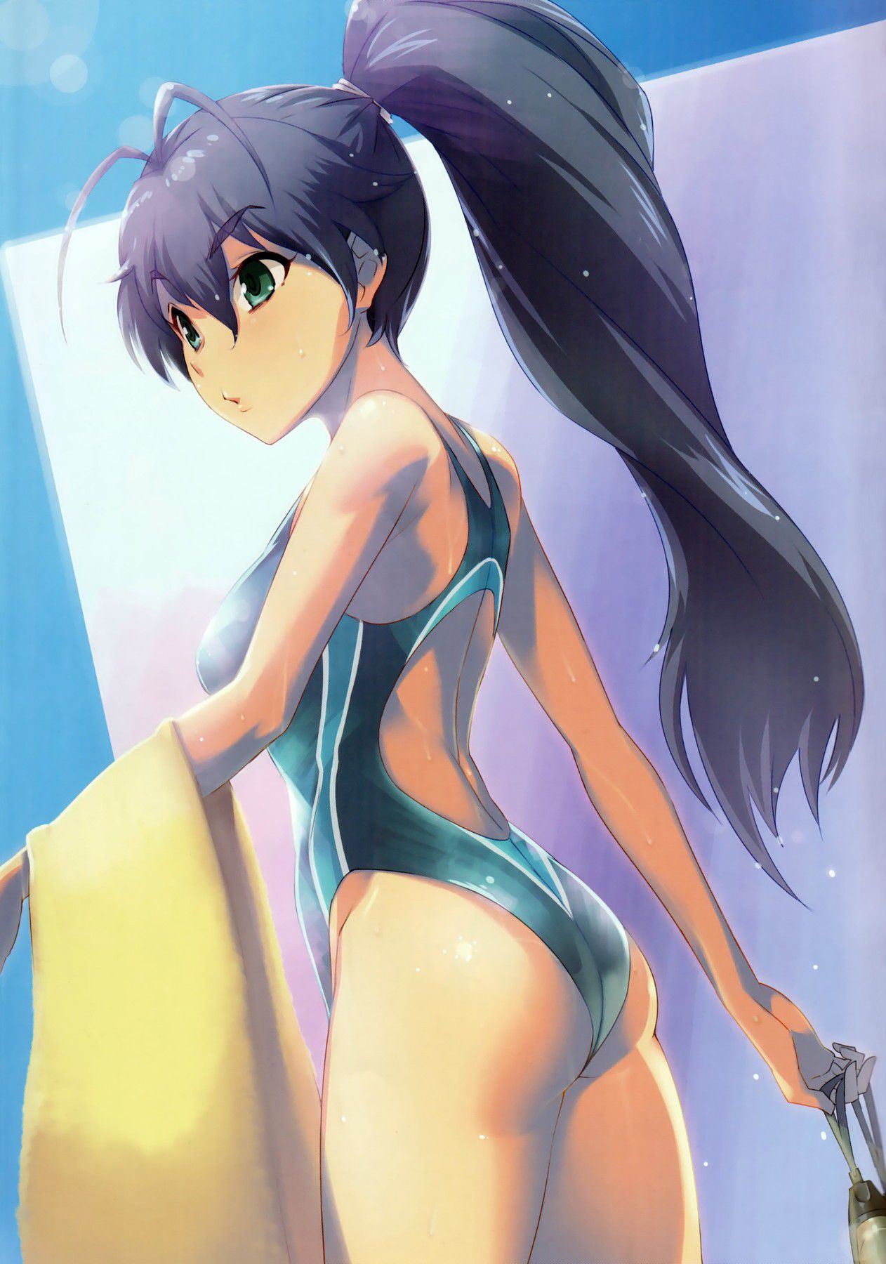 [2nd] Second erotic image of a girl wearing a swimming swimsuit 5 [competition swimsuit] 2
