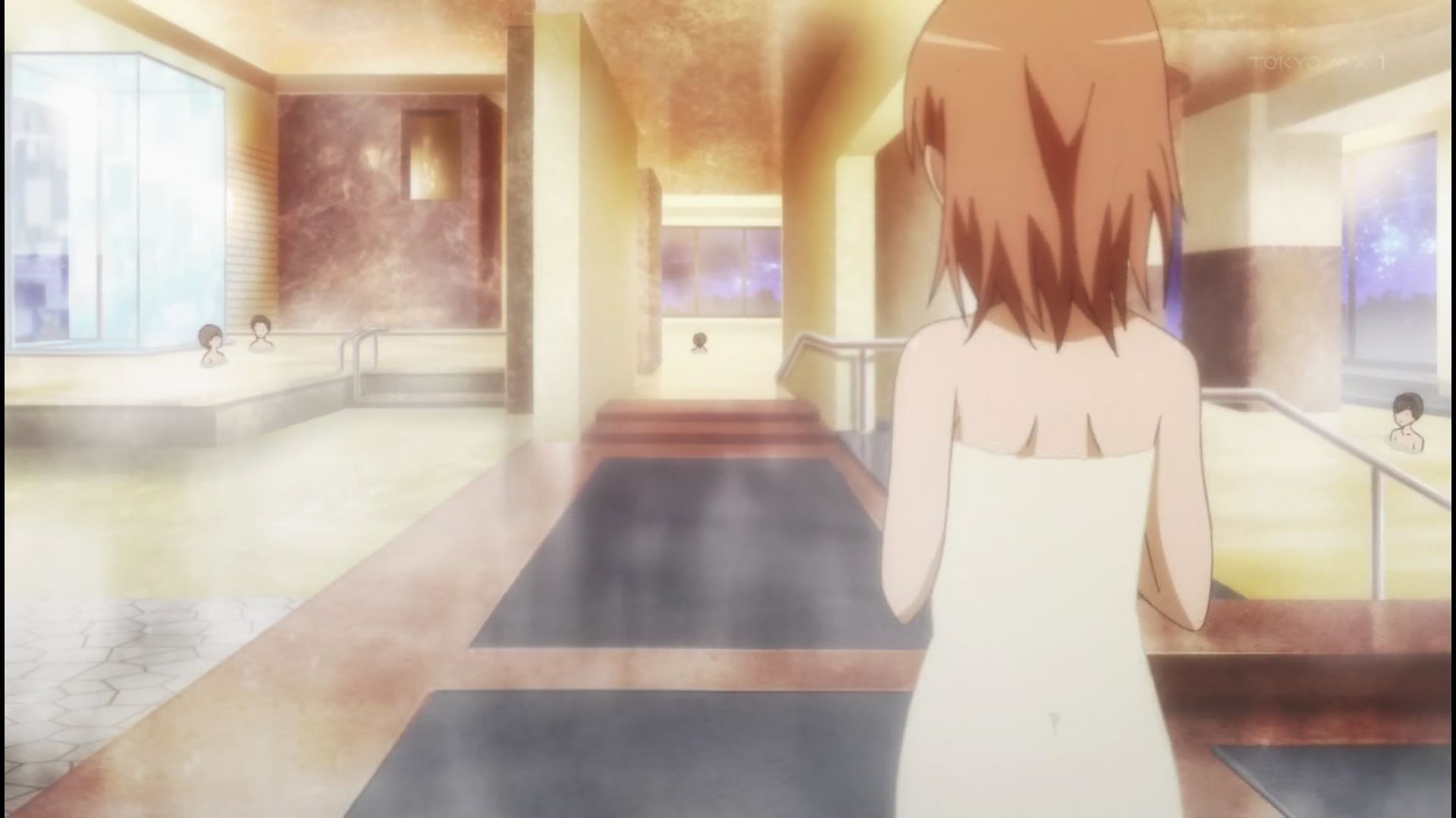 Anime [to Aru Majutsu no index], such as erotic bathing scene erotic in the seven episodes of the third term! 6