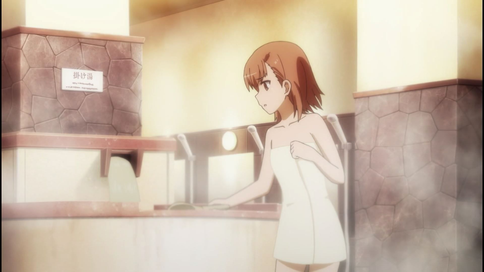 Anime [to Aru Majutsu no index], such as erotic bathing scene erotic in the seven episodes of the third term! 7