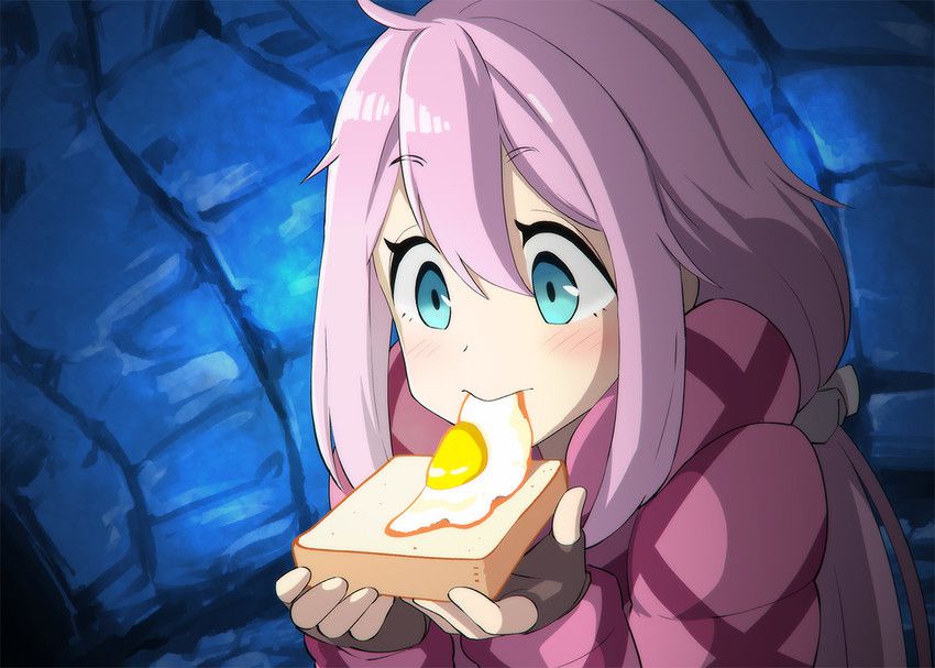 Secondary: The second image of a cute girl who is eating food. 11 [Non-erotic] 28