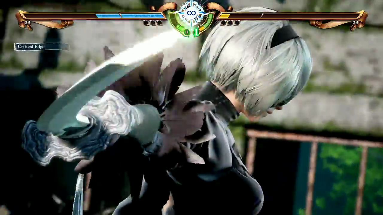 [Nier automata] of [Soul Calibur 6] reproduction of the skirt of 2b of the collaboration is torn and fully exposed 16