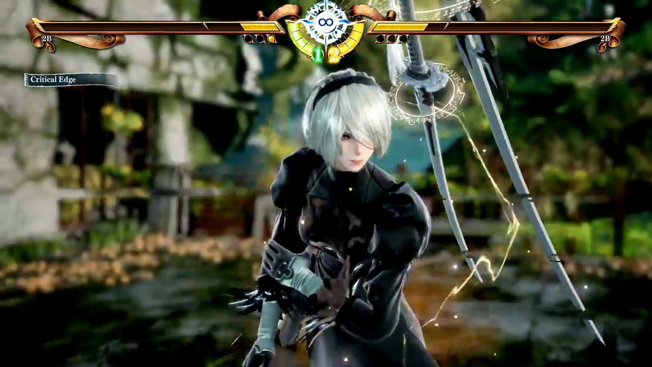 [Nier automata] of [Soul Calibur 6] reproduction of the skirt of 2b of the collaboration is torn and fully exposed 21