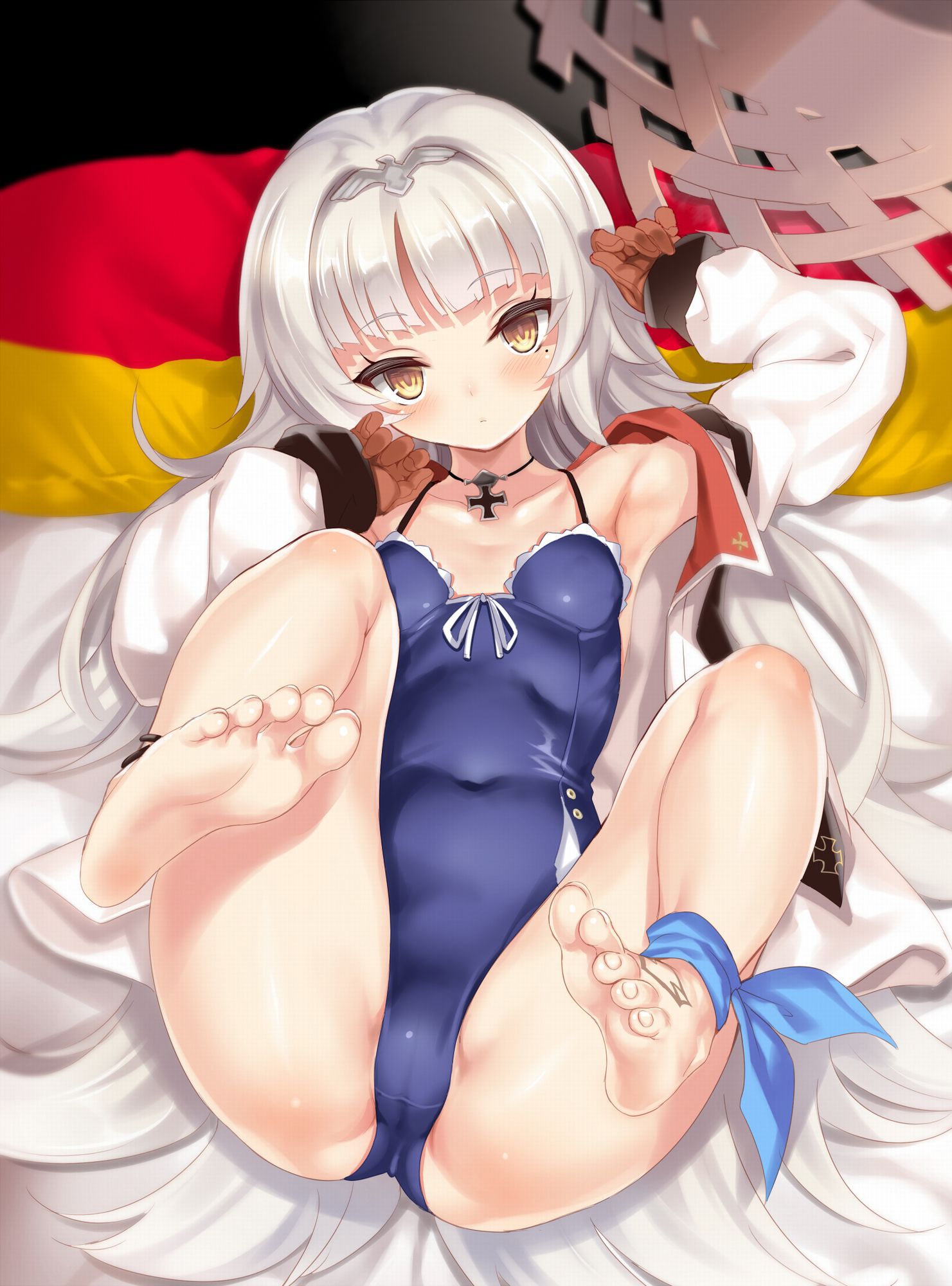 Beautiful girl picture of a casual one-piece swimsuit [secondary/ZIP] 21