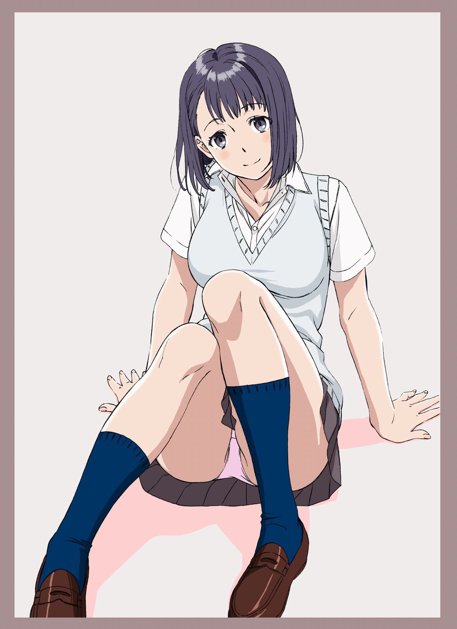 [Secondary, ZIP] second image of the underwear girl that makes glancing pants 26