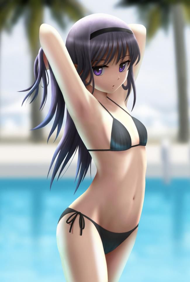 I want to unplug in the secondary erotic image of swimsuit! 18