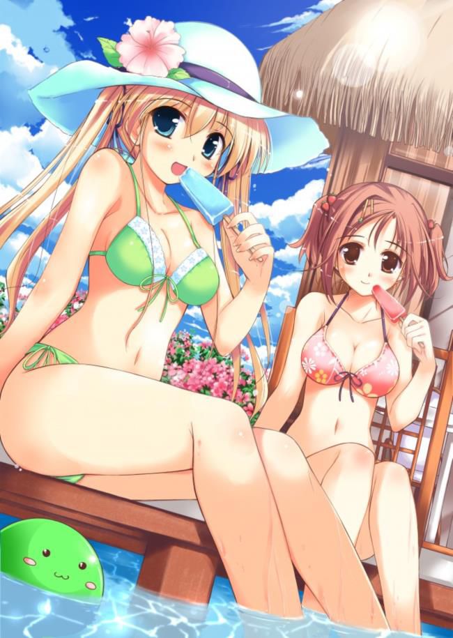 I want to unplug in the secondary erotic image of swimsuit! 3