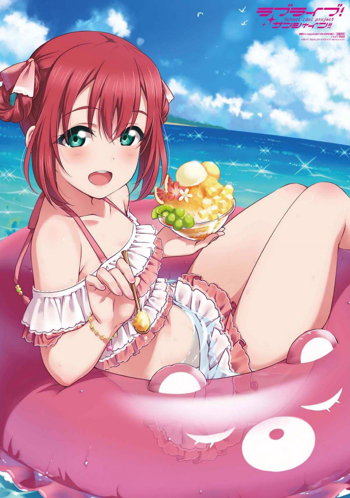 [God image] [Love live!] Erotic 目通ri Official swimsuit illustration wwwwwwww that has been also in the blunder] 11