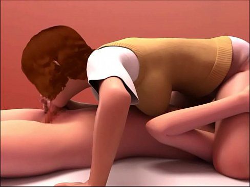 【Awesome-Anime.com】3D Anime - Threesome - Cute Japanese girls being horny - 18 min 7
