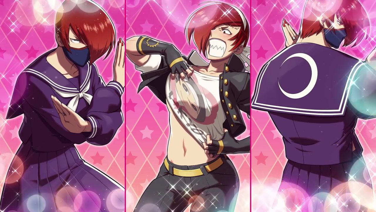 [SNK heroines Tag Team Frenzy] "Miss X" War! I implement both the dressing and the body of Yagami Iori! 15