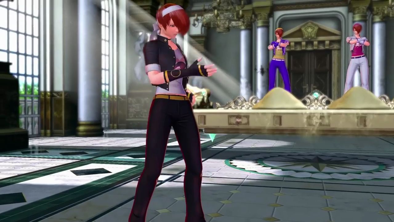 [SNK heroines Tag Team Frenzy] "Miss X" War! I implement both the dressing and the body of Yagami Iori! 17