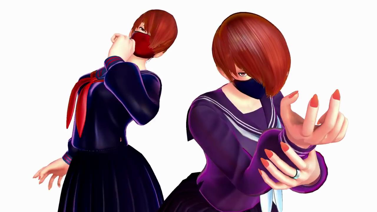 [SNK heroines Tag Team Frenzy] "Miss X" War! I implement both the dressing and the body of Yagami Iori! 21