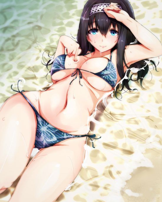 【Erotic Anime Summary】 Beauty and beautiful girls who can see erotic bodies in swimsuits 【Secondary erotic】 22