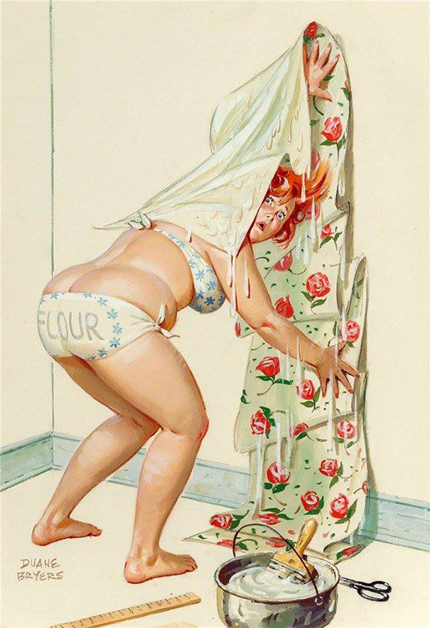 Artist - Duane Bryers [40's-70's 'Hilda' Pinups] 108