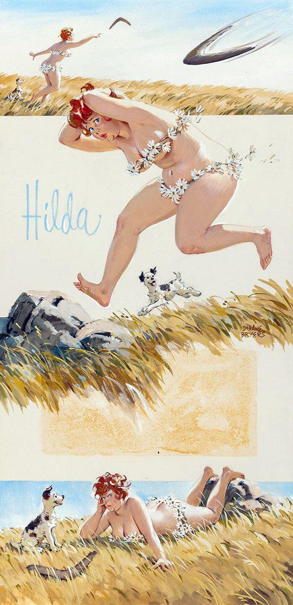 Artist - Duane Bryers [40's-70's 'Hilda' Pinups] 119