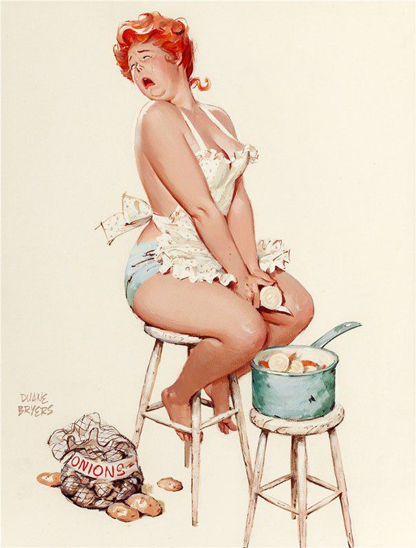 Artist - Duane Bryers [40's-70's 'Hilda' Pinups] 135