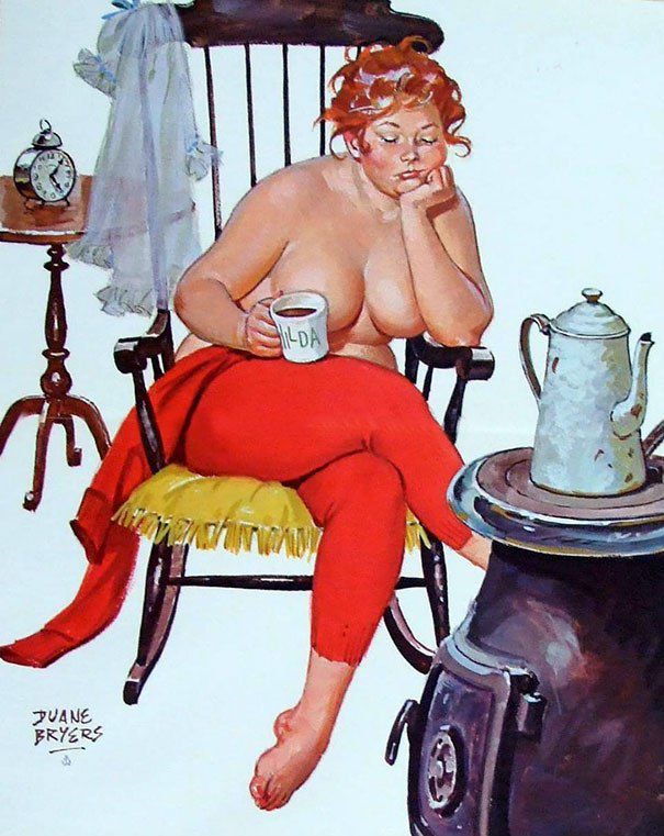 Artist - Duane Bryers [40's-70's 'Hilda' Pinups] 79