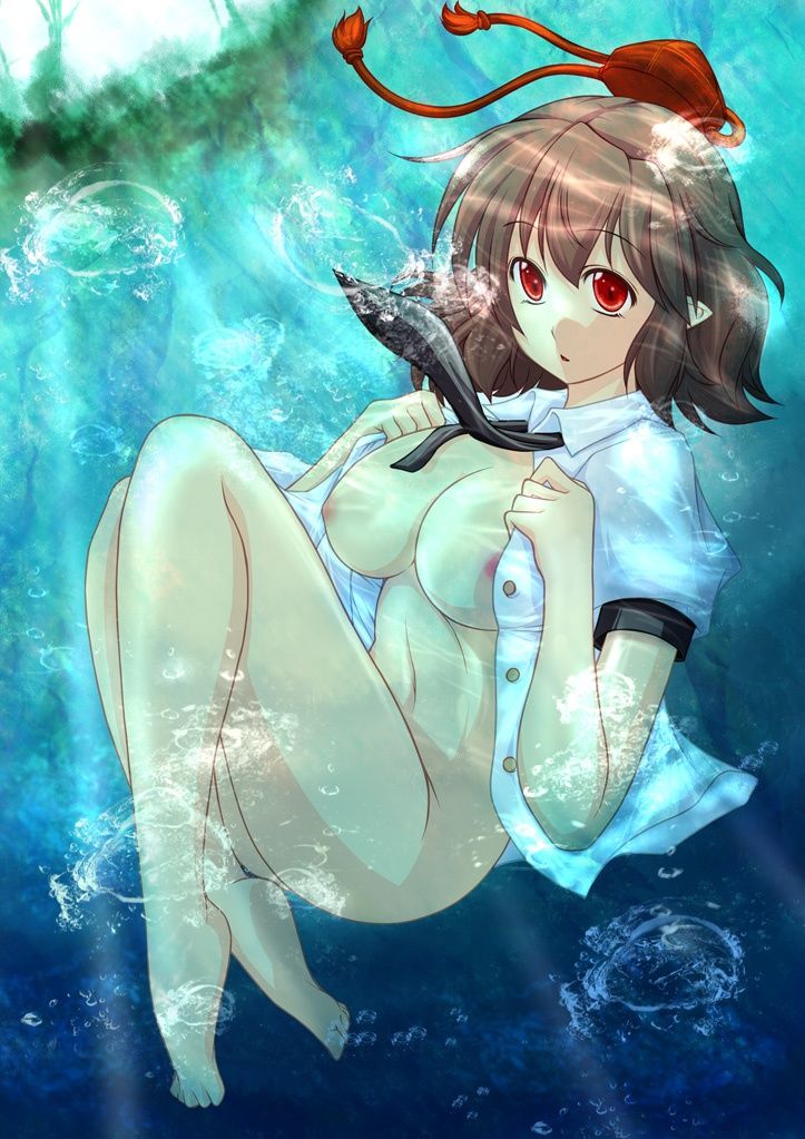 Erotic pictures of the Touhou project: The Naughty charm of Shameimaru 3