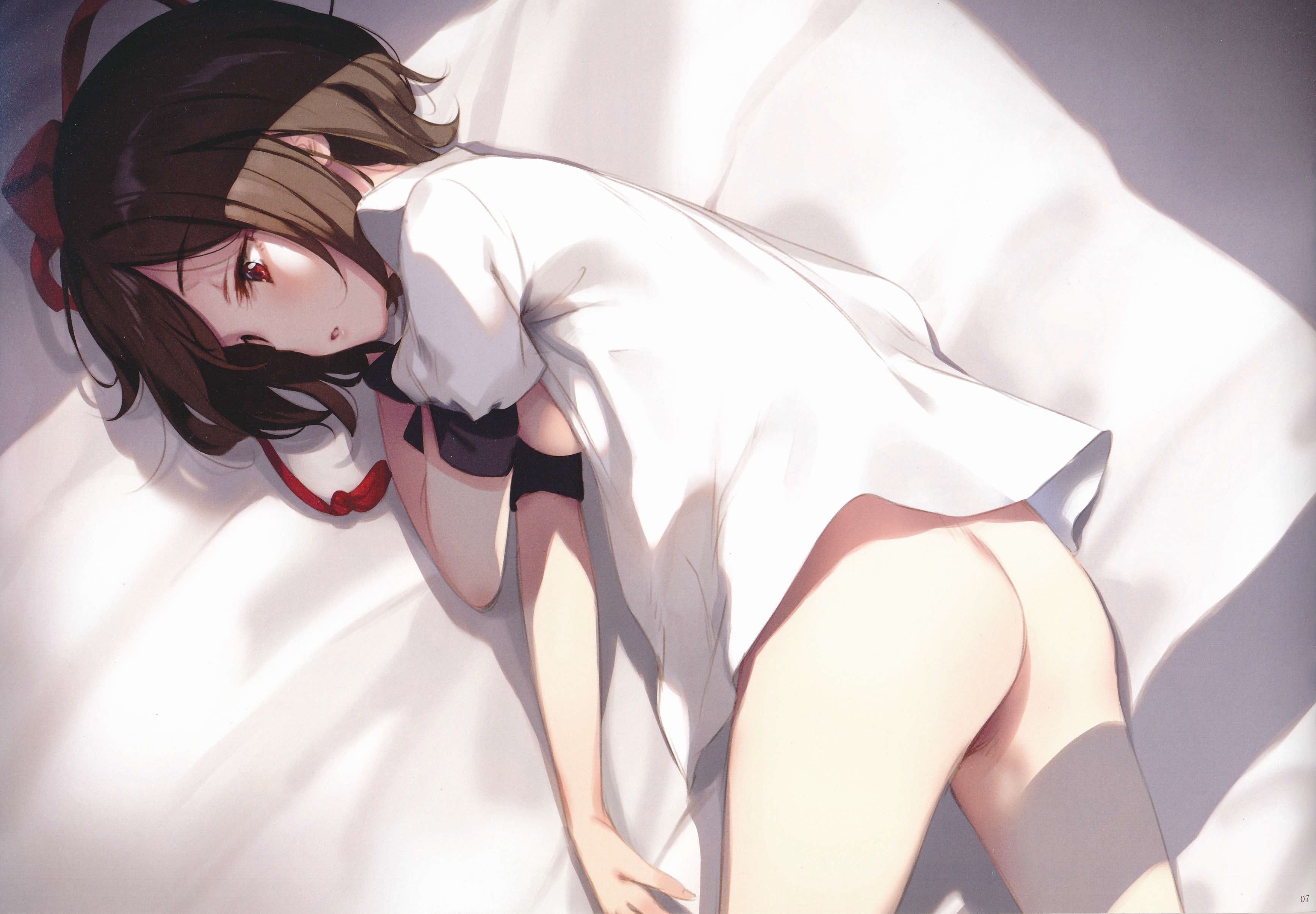 Erotic pictures of the Touhou project: The Naughty charm of Shameimaru 5