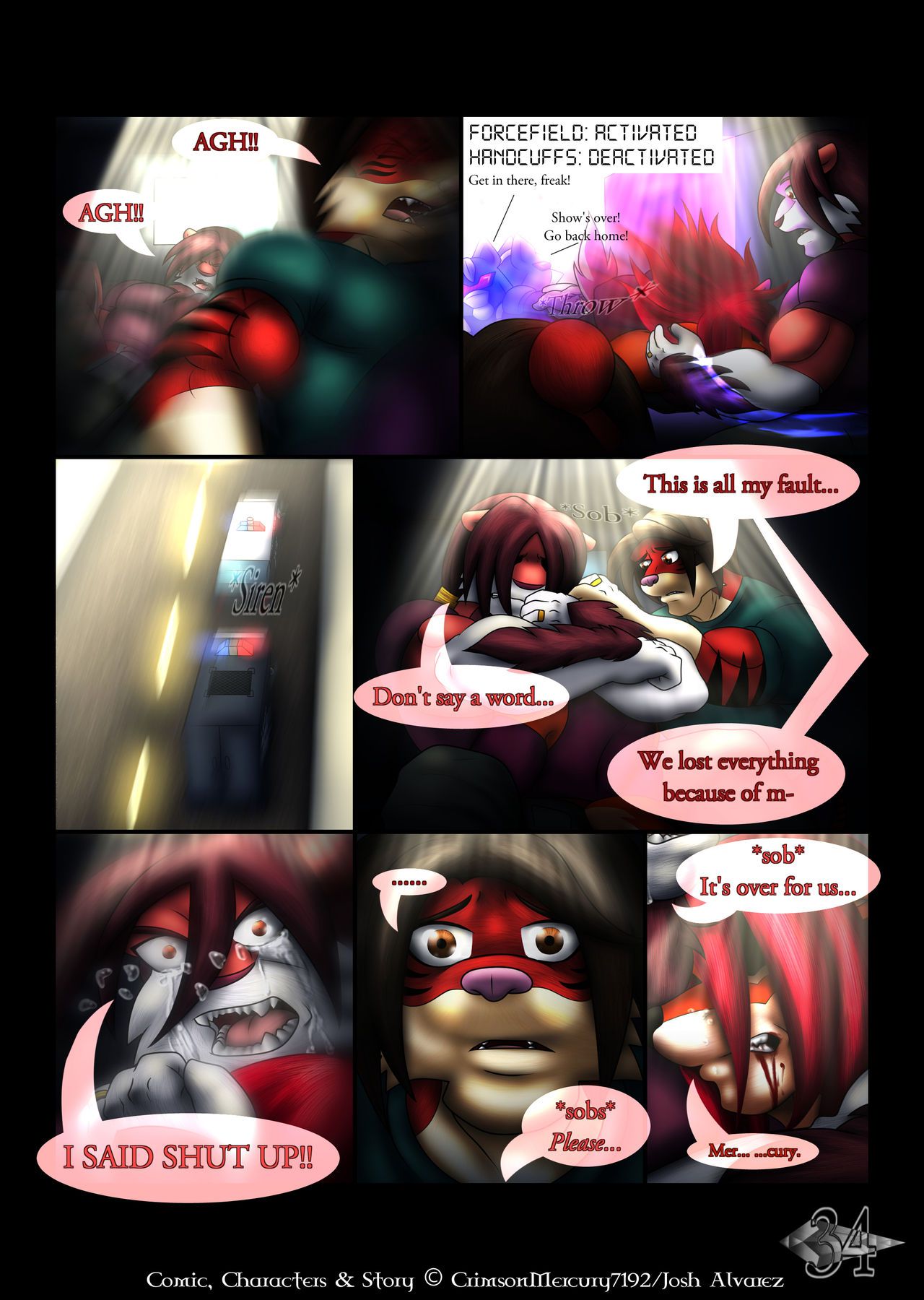 [CrimsonMercury7192] The Life of the Hybrids  [ON GOING] 36