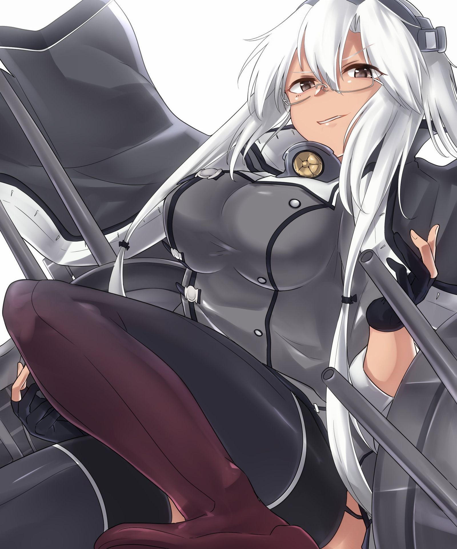【Fleet Kokushōn】Secondary erotic image that can be used as a Musashi onaneta 1