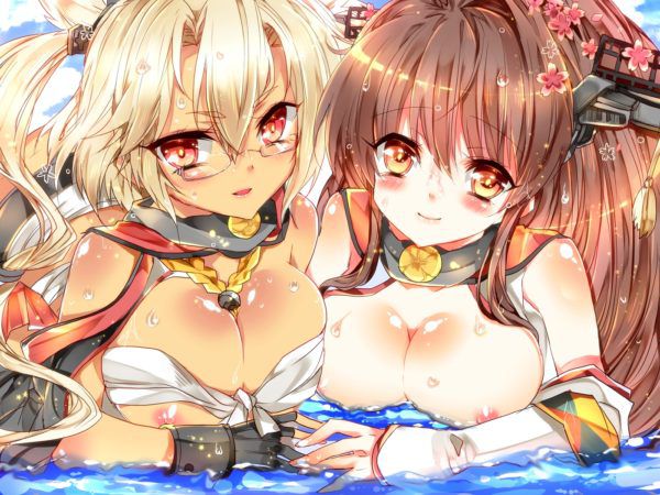 【Fleet Kokushōn】Secondary erotic image that can be used as a Musashi onaneta 20