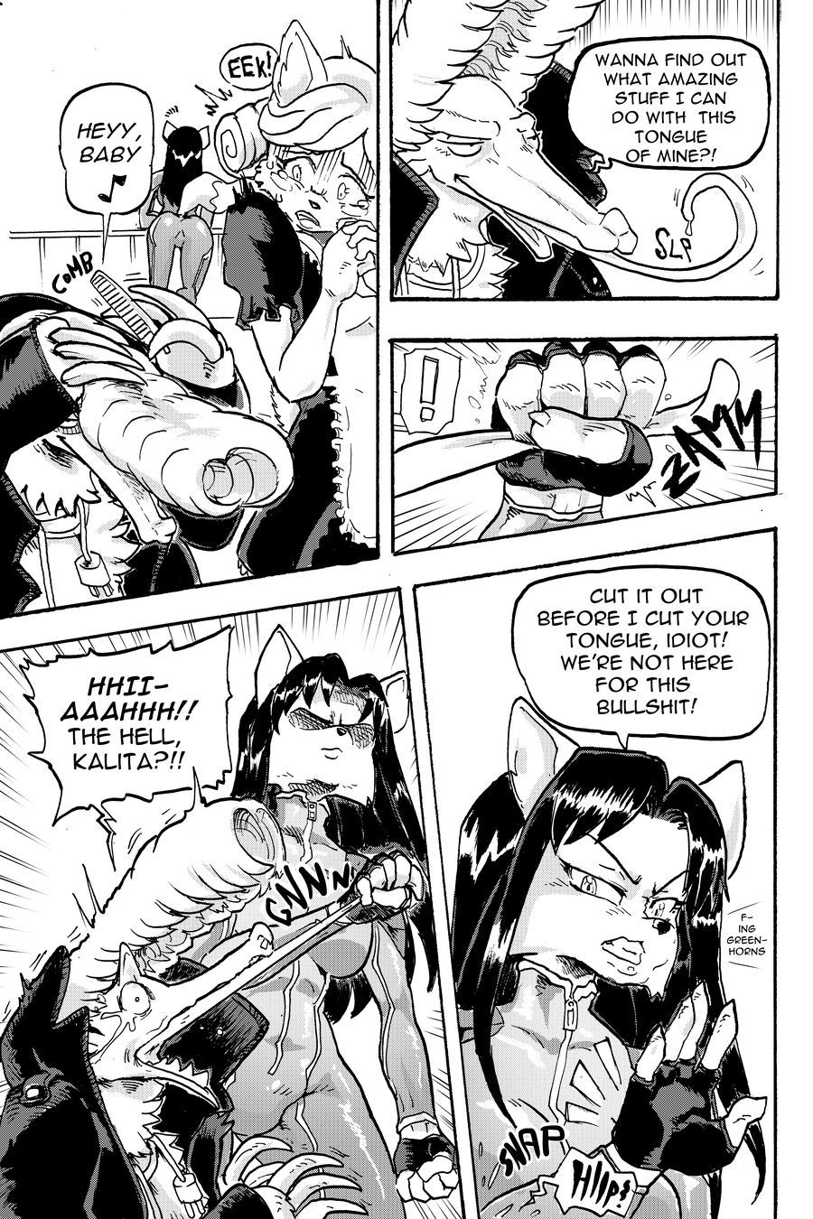 [Daigaijin (Kagemusha)] Furry Fight Chronicles (Ongoing) 82