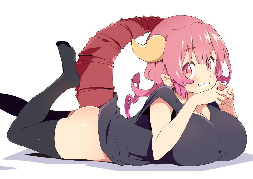 It's an erotic image of Kobayashi-sanchi's May Dragon! 7