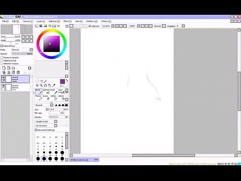 Hentai Speed Drawing - Part 1 - Sketching - 12 min 1
