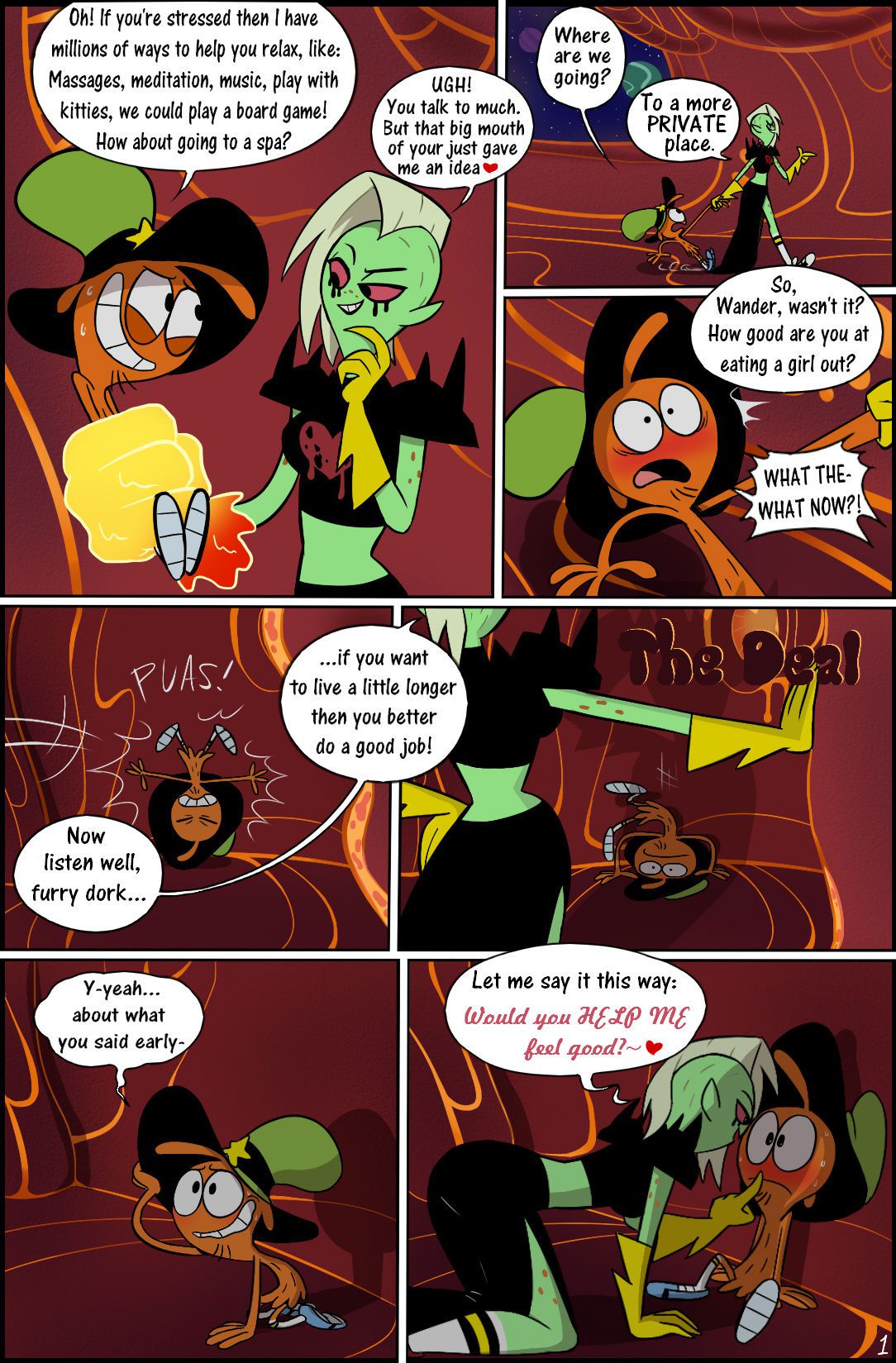 [ Daniela Alcala / Uma Yorokobi / Daniela Alcala S. / UmaYorokobi ] The Deal ( Wander Over Yonder ) 2