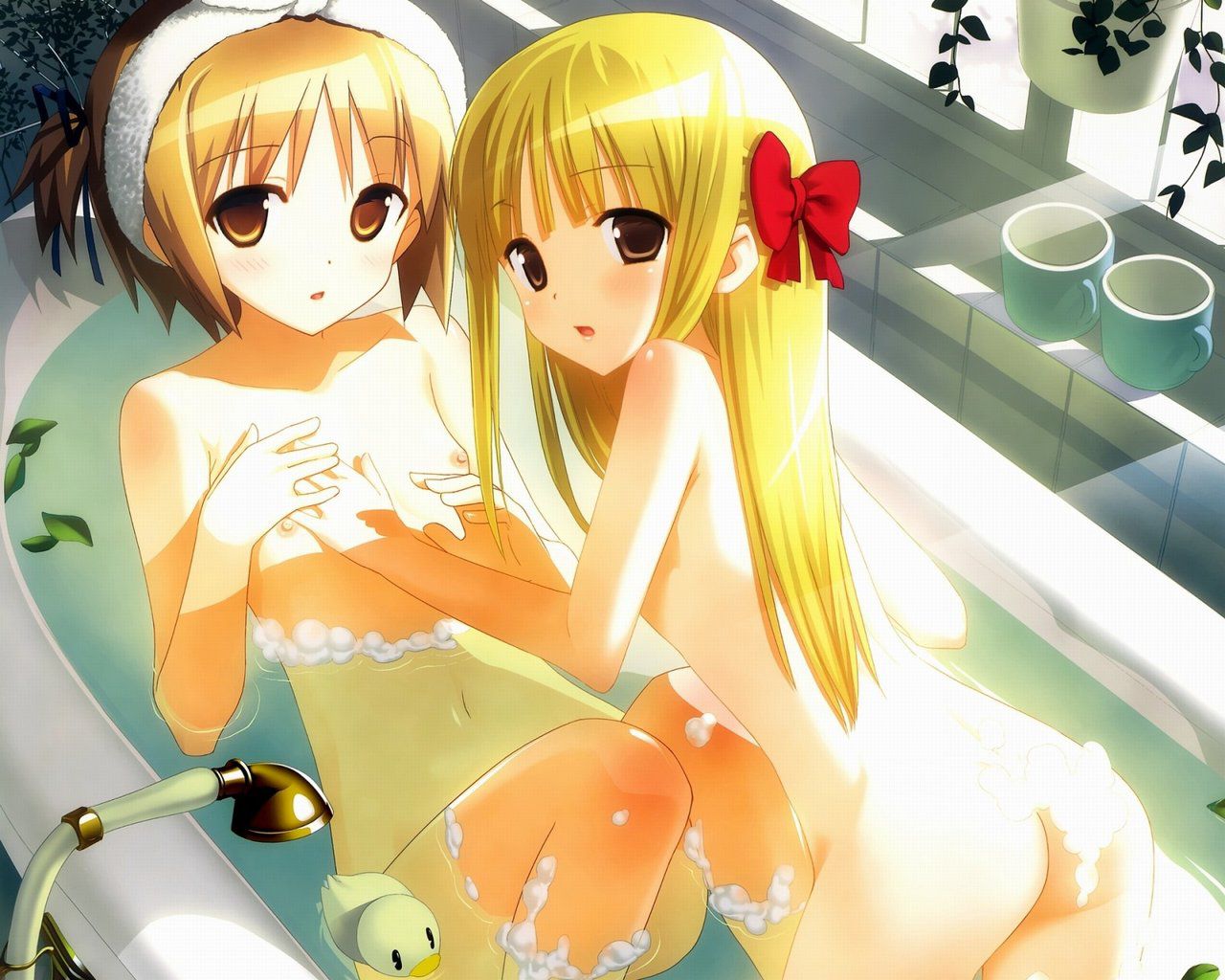 Erotic images of two-dimensional pretty ponpon in a bath or hot spring. vol.16 2