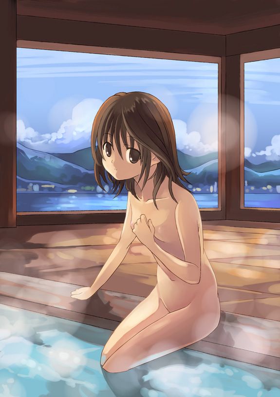 Erotic images of two-dimensional pretty ponpon in a bath or hot spring. vol.16 21