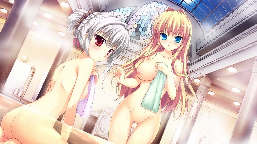 Erotic images of two-dimensional pretty ponpon in a bath or hot spring. vol.16 26