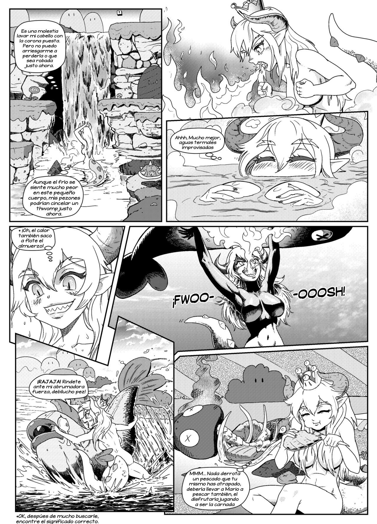 [Pencils] Bowsette comic (Mario Bros.) [Spanish] by Arkoniusx 9