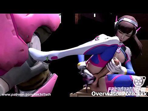 D.Va Futanari - 3 min 18