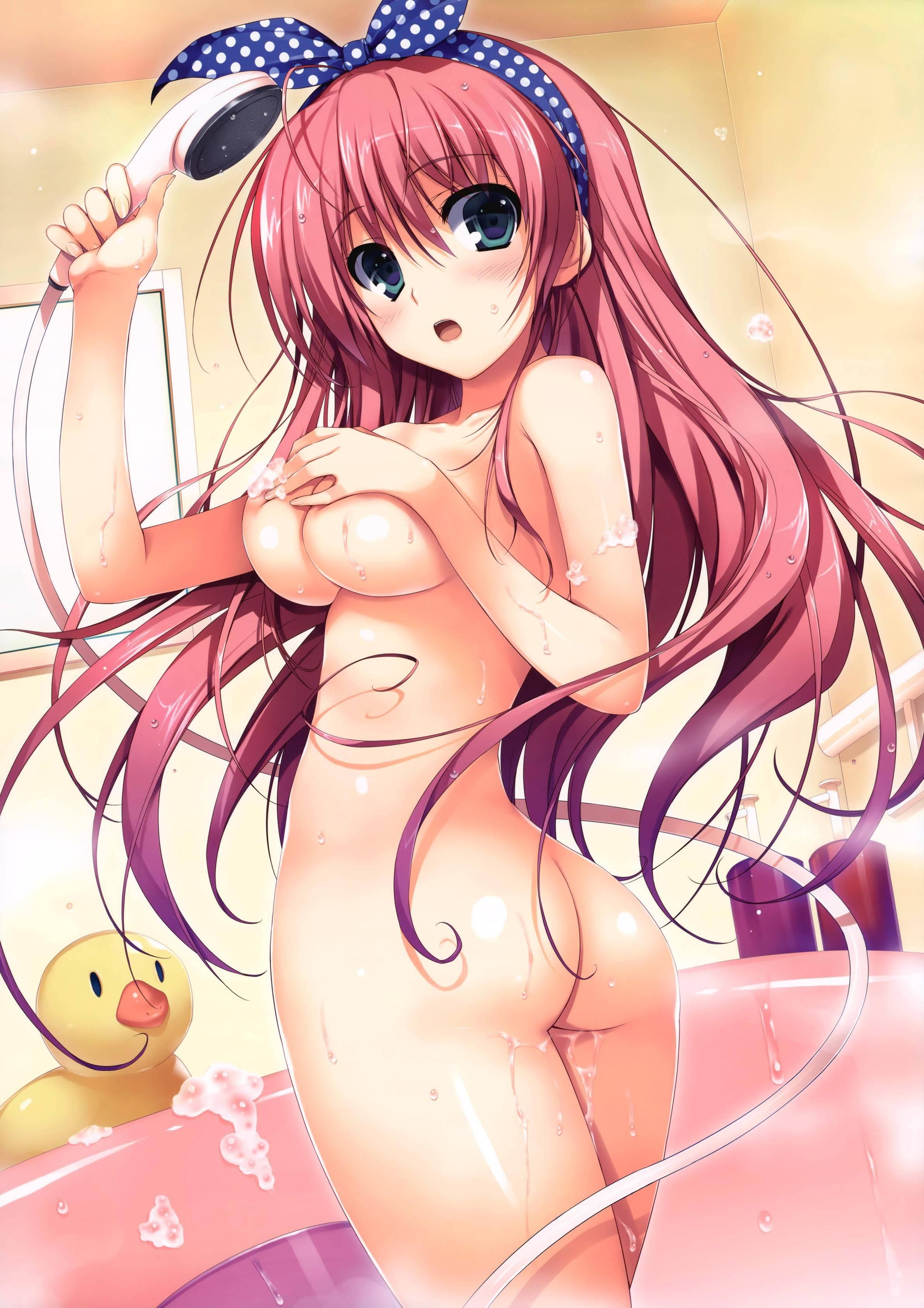 Erotic images of two-dimensional pretty ponpon in a bath or hot spring. Vol. 14 10