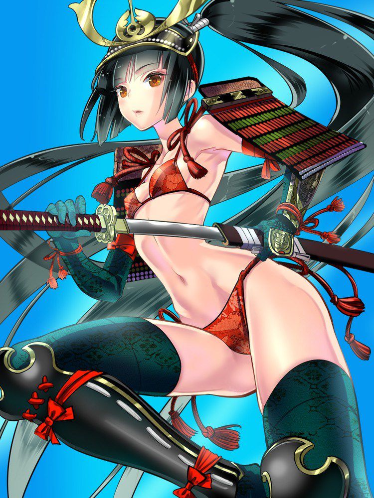 Bikini armor, weapon girl, fighting girl [Image] Part 4 36