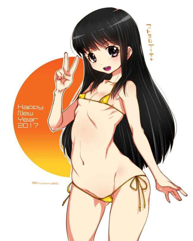 【Erotic Anime Summary】 Beautiful girls and beautiful girls wearing micro bikinis that look as naked as they are [40 photos] 7