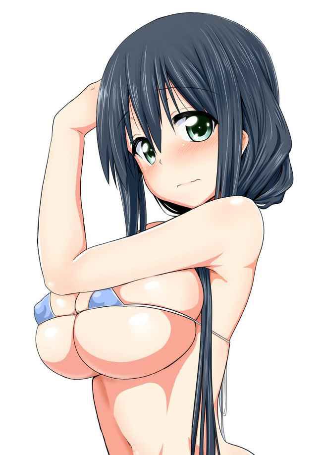 【Erotic Anime Summary】 Beautiful girls and beautiful girls wearing micro bikinis that look as naked as they are [40 photos] 8