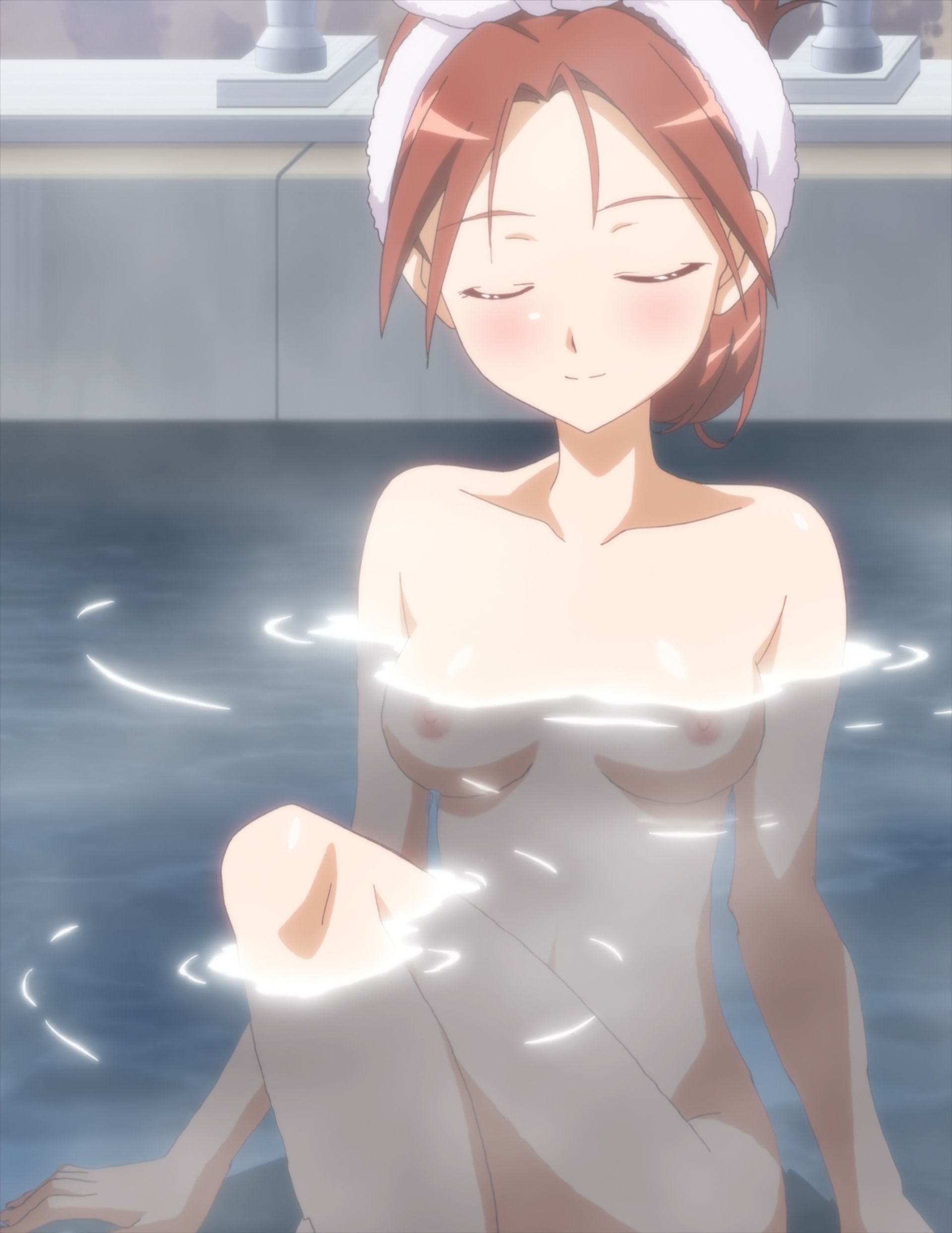 Erotic images of two-dimensional pretty ponpon in a bath or hot spring. Vol. 9 31