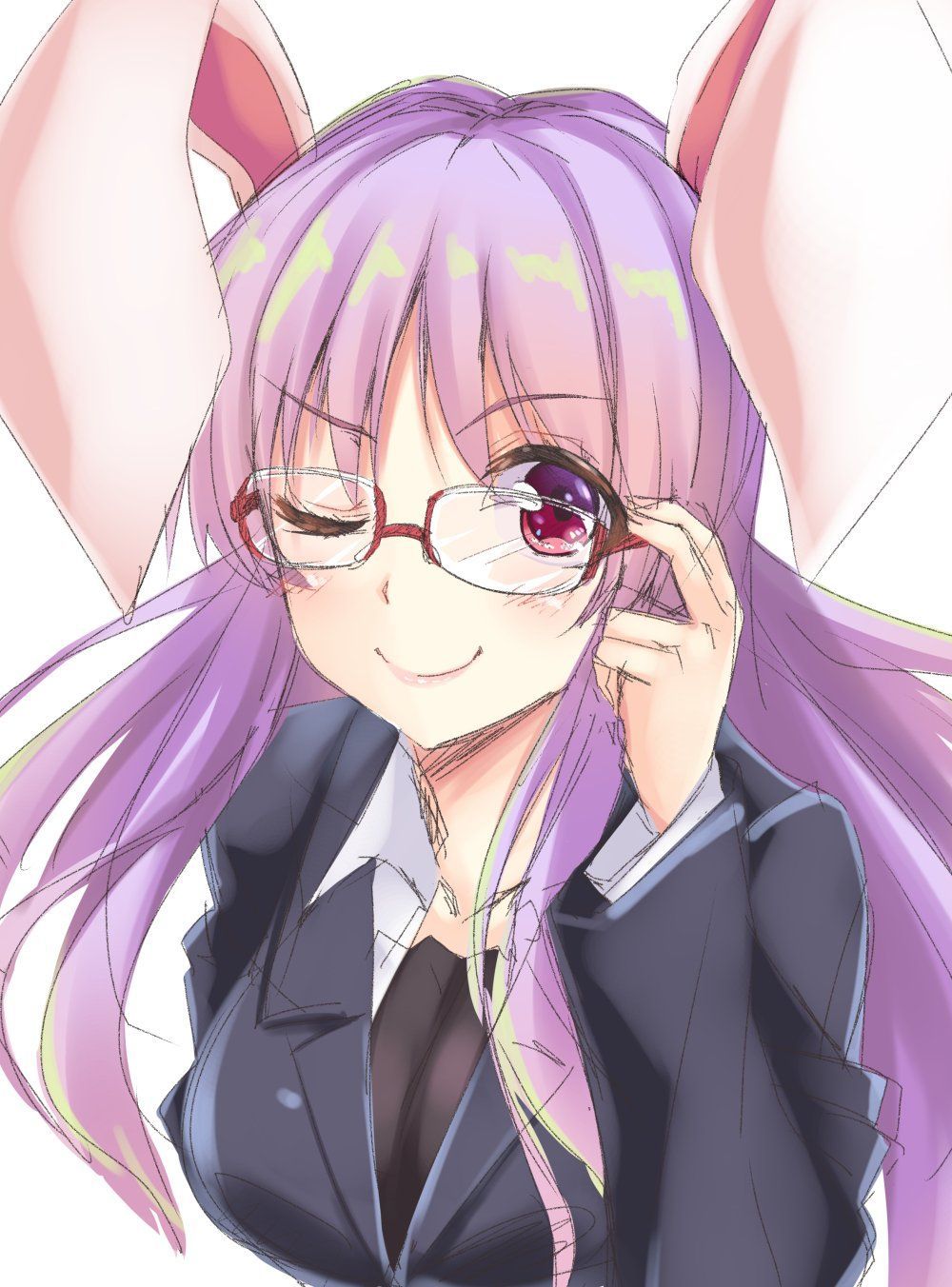 [secondary/ZIP] second image of the daughter of the glasses cute intelligent 21